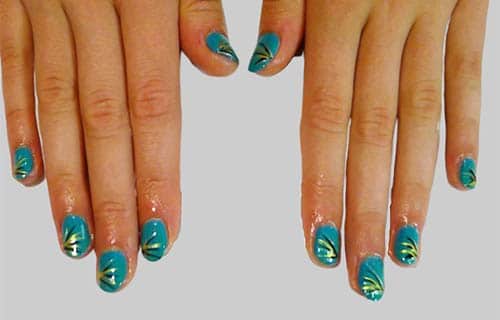 Nail art in chichester nail salon